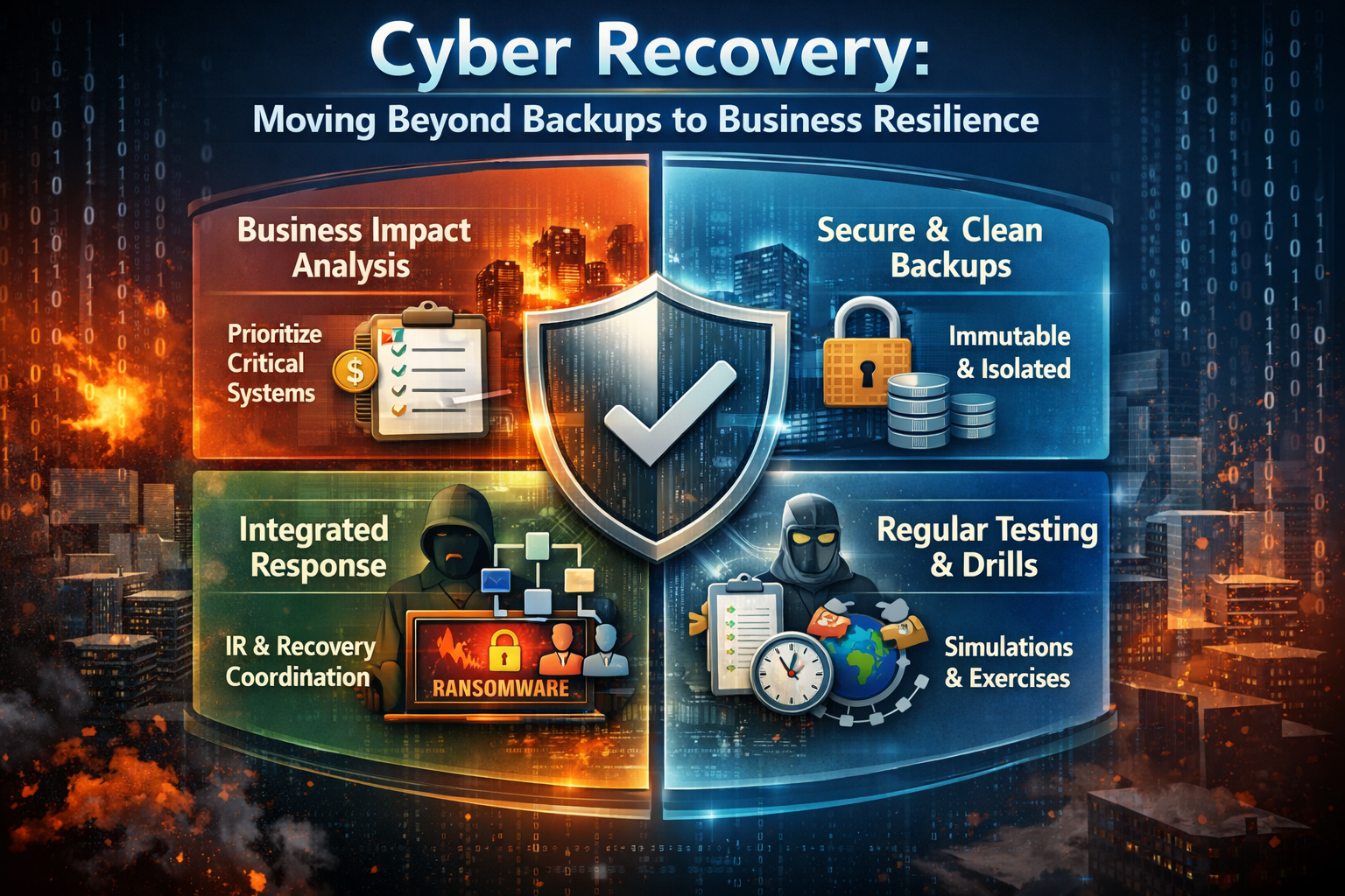 Cyber Recovery: Moving Beyond Backups to Business Resilience